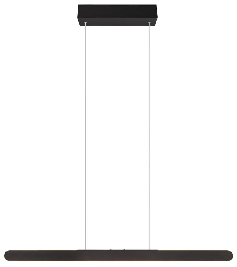 Apparecchio a sospensione LED nero Helios - Trio