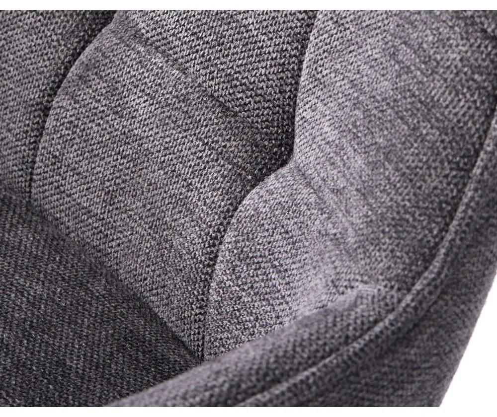 Sgabello da bar grigio scuro con altezza regolabile Nolan - Unique Furniture