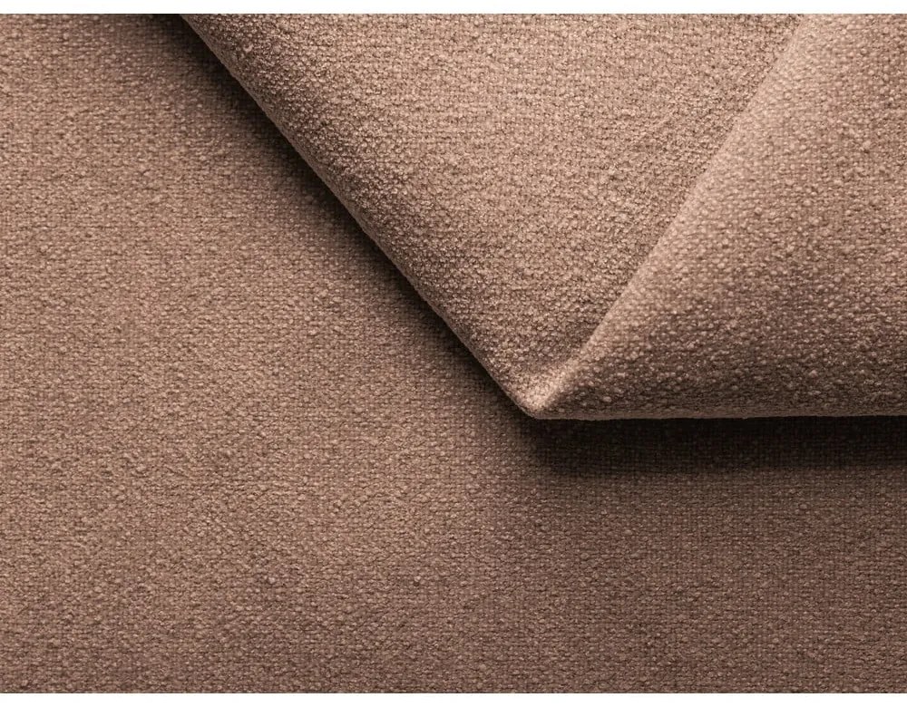 Letto matrimoniale imbottito rosa chiaro con contenitore con griglia 160x200 cm Kiana - Makamii