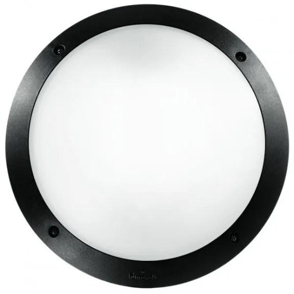 Ideal Lux - Applique da esterno POLAR 1xE27/23W/230V IP66 nero