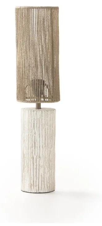 Lampada da tavolo bianco/naturale (altezza 60 cm) - Geese