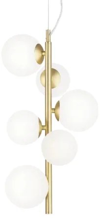 Ideal Lux - Paralume di ricambio per lampadario/apparecchio/lampada PERLAGE, Ø 12 cm, bianco