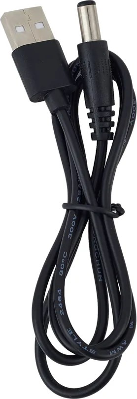 Tubo a bolle nero 30 cm con LED RGB - Dweller