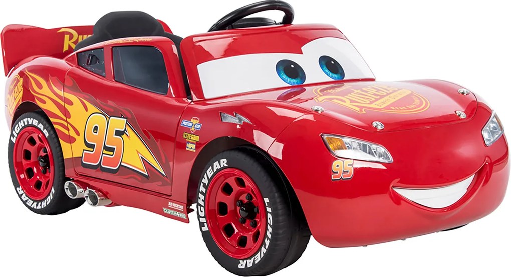 Macchina Elettrica per Bambini Disney Pixar Saetta McQueen 7,2V Rosso...