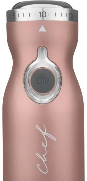 Sencor - Frullatore a immersione 4in1 1200W/230V acciaio inossidabile/oro rosa