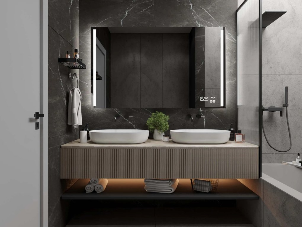 Specchio con illuminazione LED  M4