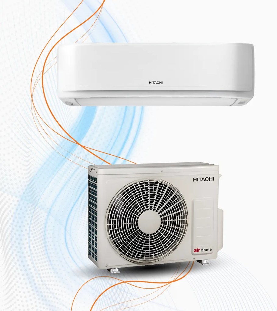Climatizzatore Hitachi AirHome 600 Mono Inverter R-32 WiFi, 9.000