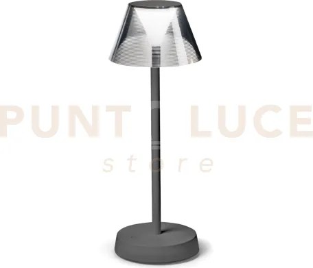 Lolita lampada ricaricabile ip54 dimmerabile led 3000k 200lm 1,8w g...