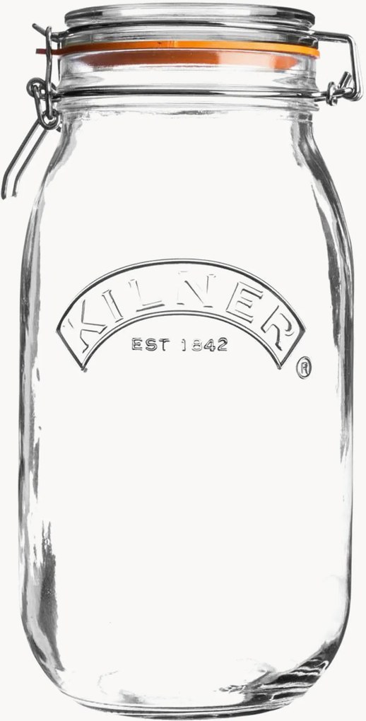 Set di 4 barattoli con coperchio a chiusura ermetica Kilner