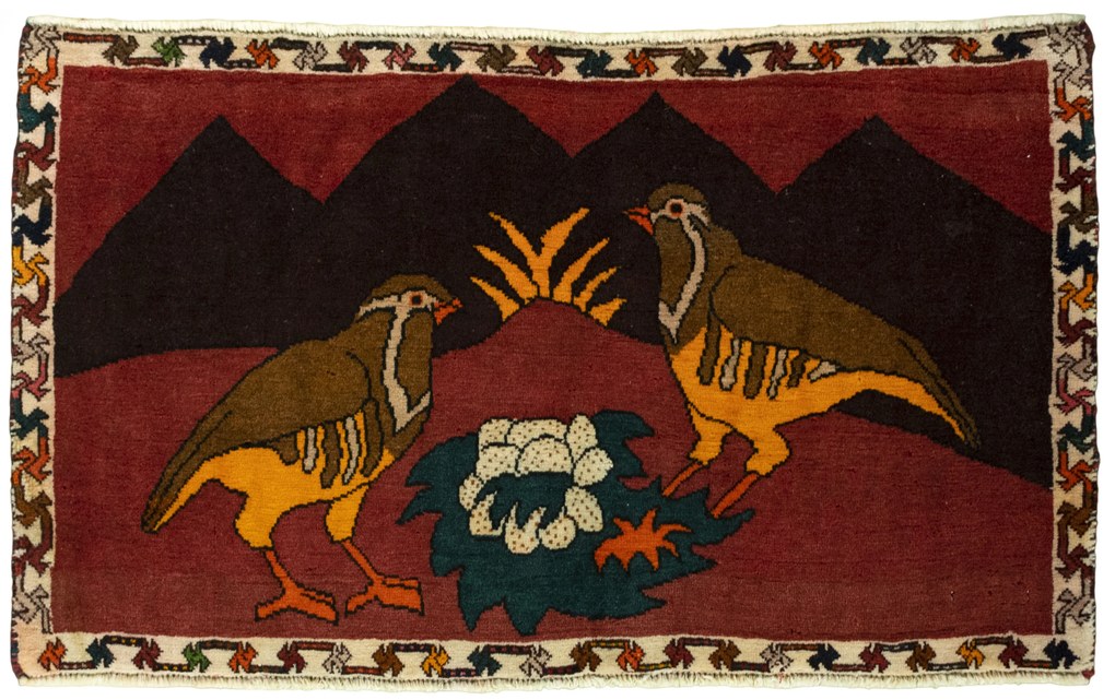 Gabbeh Tappeto persiano 60 x 100 (Iran) Annodato A Mano
