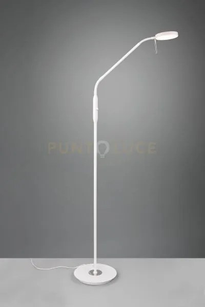 Monza piantana led 12w 1400lm, 2300+3000+4000k con 2 snodi flessibi...