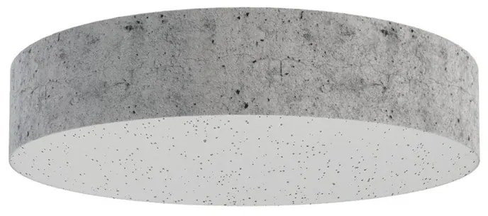 Plafoniera LED Punnet Ø 30 cm grigio IP20 bianco naturale, 1863 lumen LUMICOM