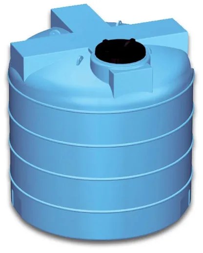 Serbatoio esterno verticale blu 2000 L
