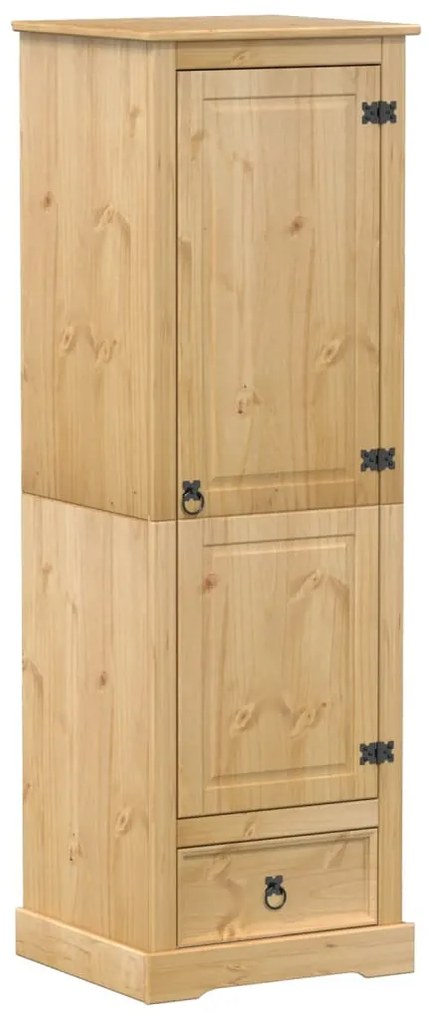 Armadio corona 55x50x170 cm in legno massello di pino