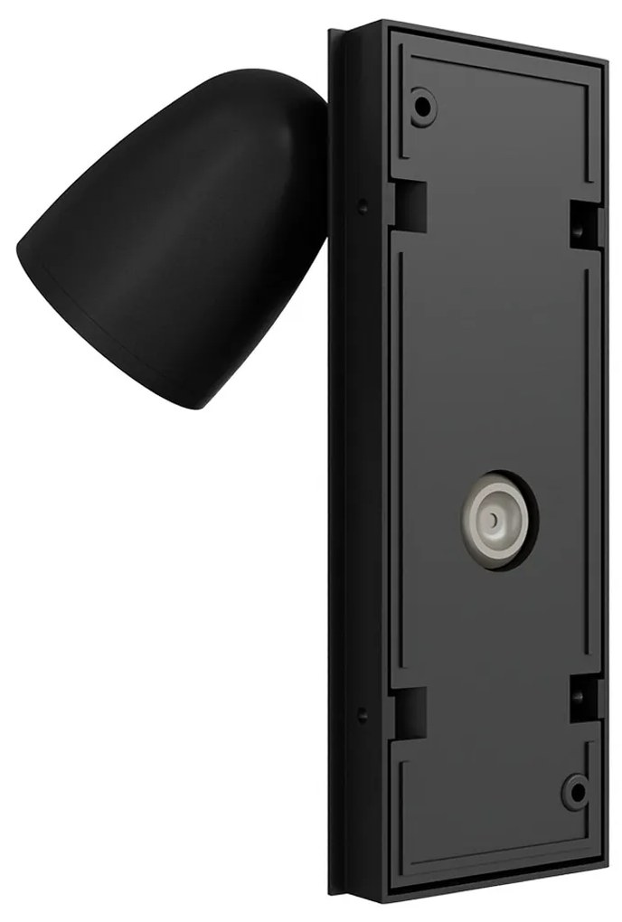 Applique da Esterno Orientabile IP65 2xGU10 serie AXIS - Nera