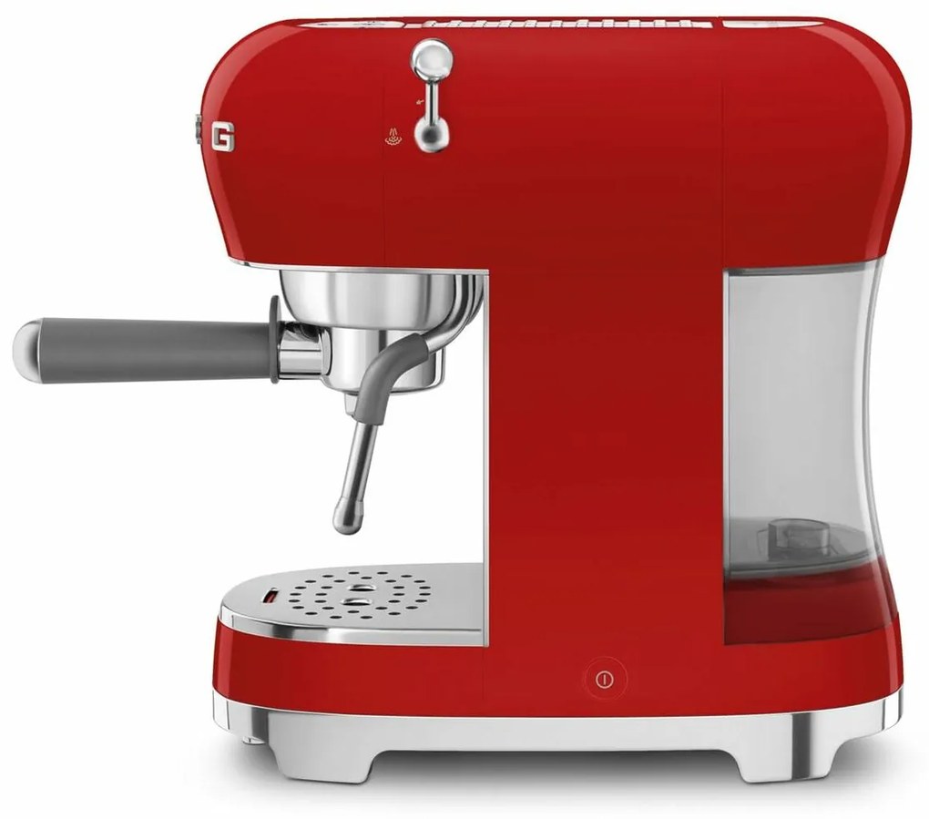 Caffettiera Express a Leva Smeg ECF02RDEU Rosso