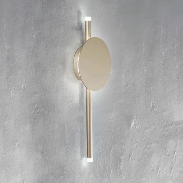 Applique JAMES in metallo 15x5 cm verniciato Oro