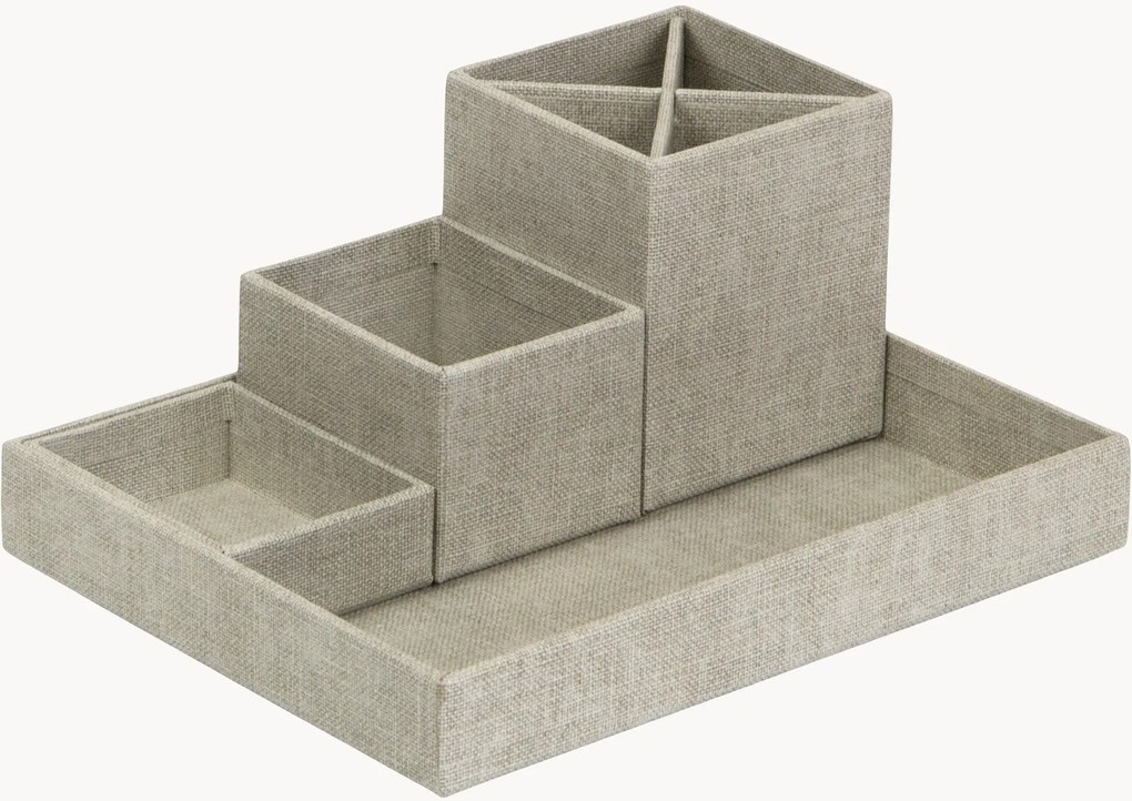 Set organizer da scrivania Lena 4 pz