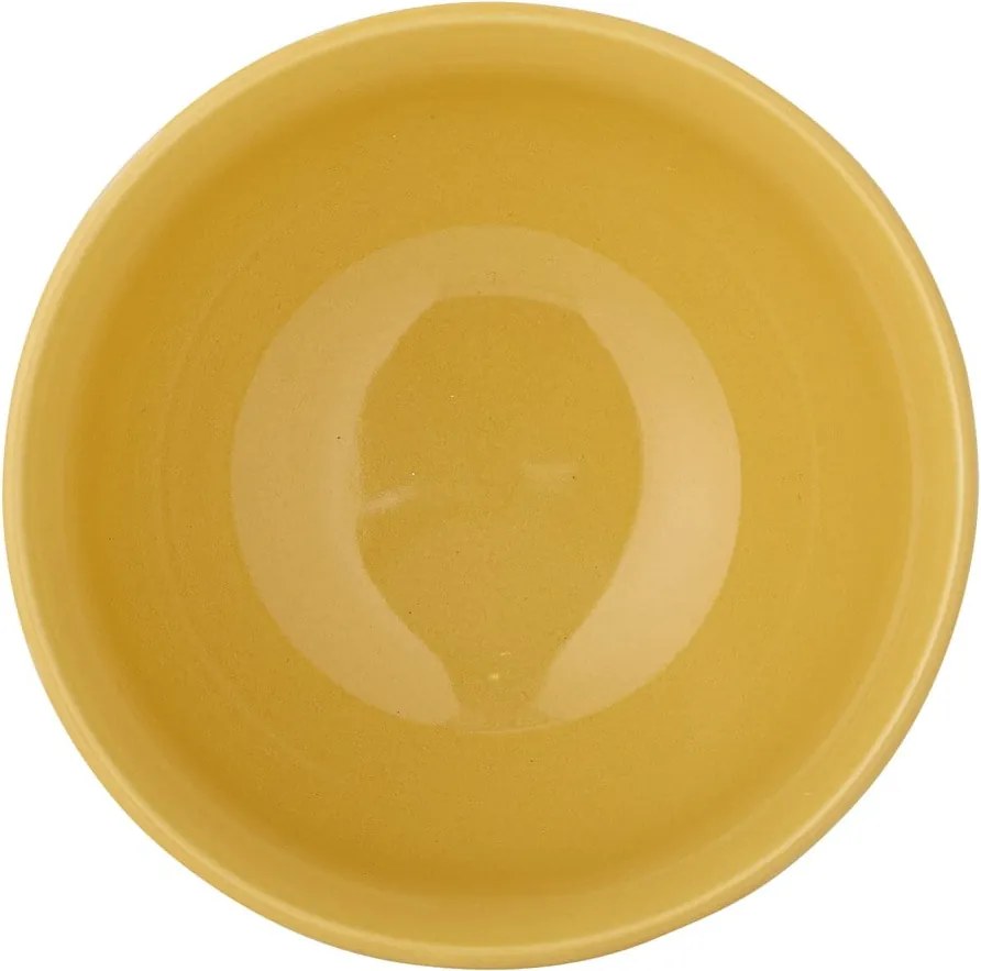 Ciotola per bambini gialla e color crema in gres ø 13,5 cm Celebrate – Bloomingville Mini