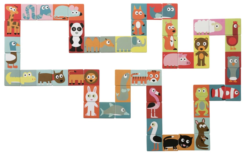 Domino Animo-puzzle