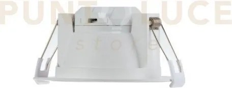 Incasso led horus bianco 10w 1050lm 4000k ip40 12x6cm