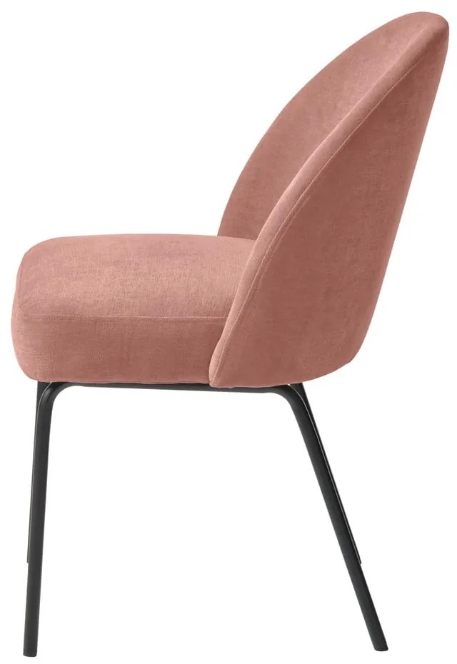 Sedia da pranzo rosa Creston - Unique Furniture