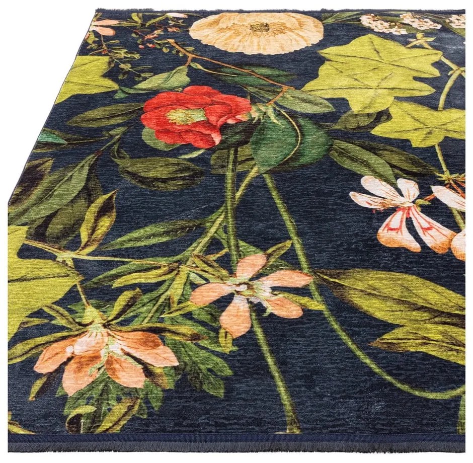 Tappeto blu scuro 160x230 cm Passiflora - Asiatic Carpets