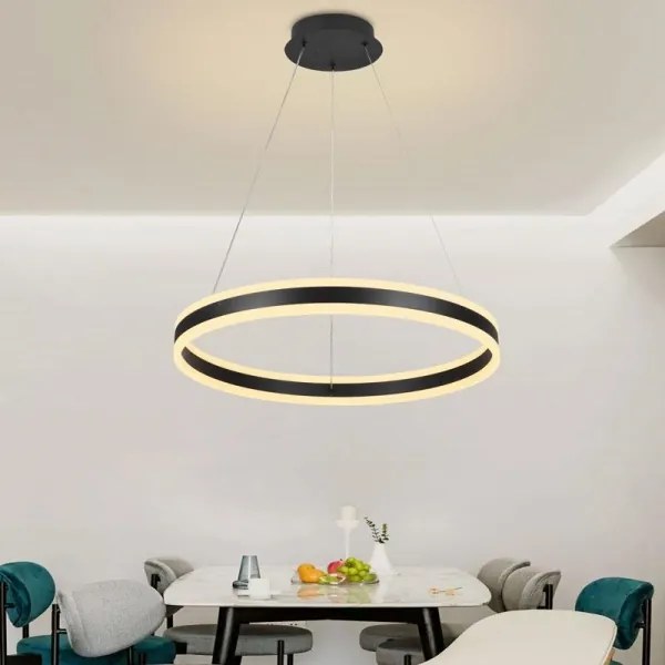 Lampadario a sospensione con filo LED dimmerabile LED/85W/230V 3000-6500K + telecomando