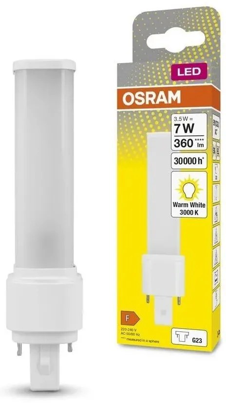 Lampadina LED G23/3,5W/230V 3000K - Osram