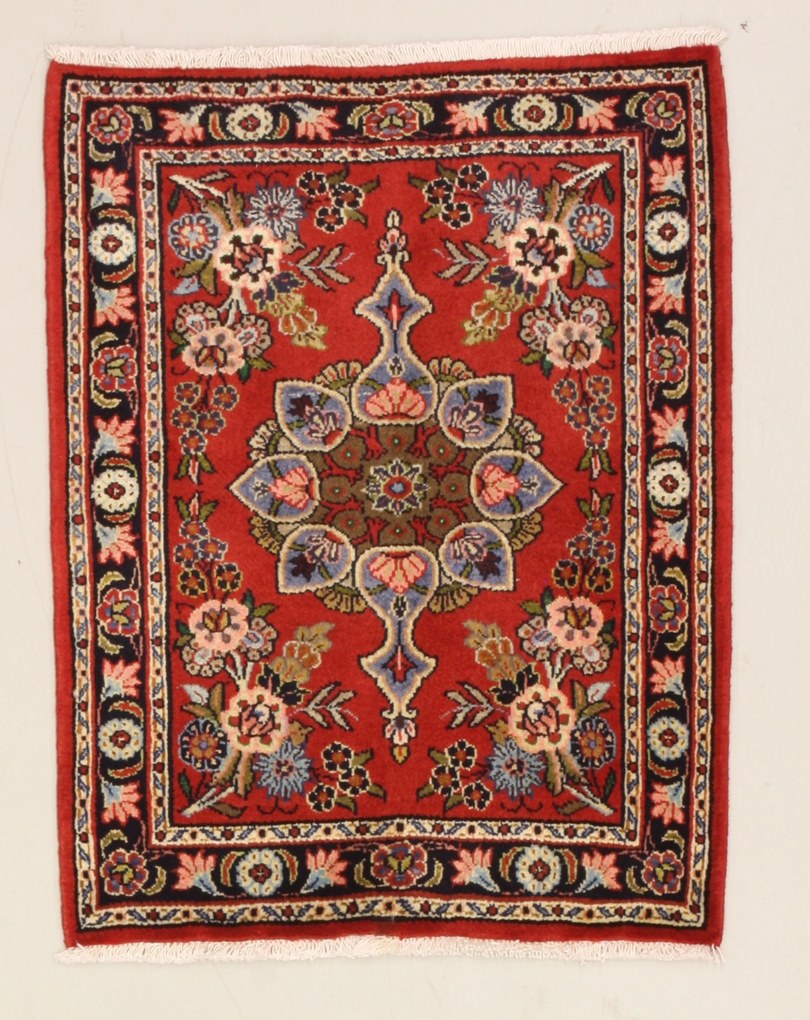 Bidjar Tappeto 80x60 (Iran) Annodato A Mano