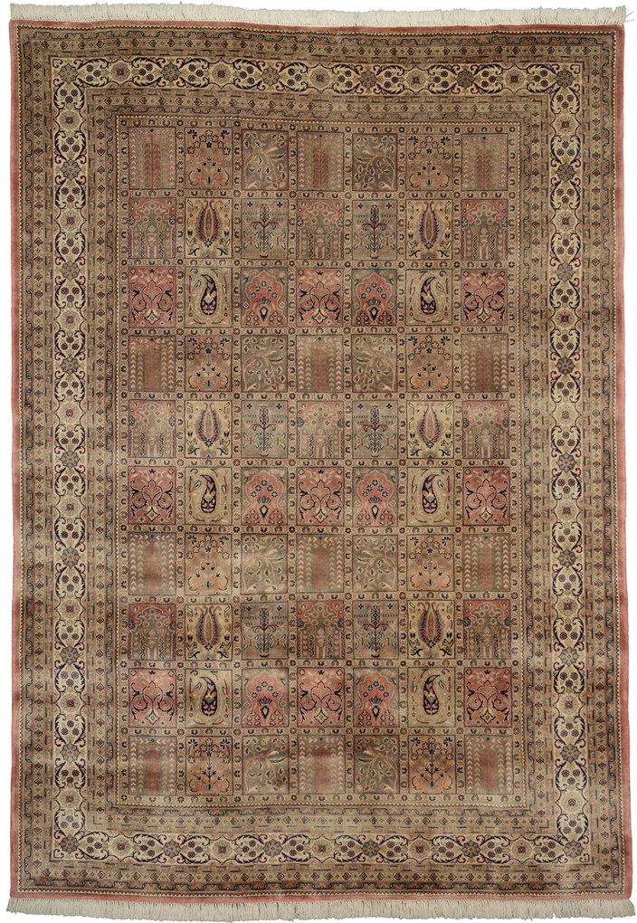 Bidjar Tappeto orientale 200 x 290 Beige (Indian) Annodato A Mano