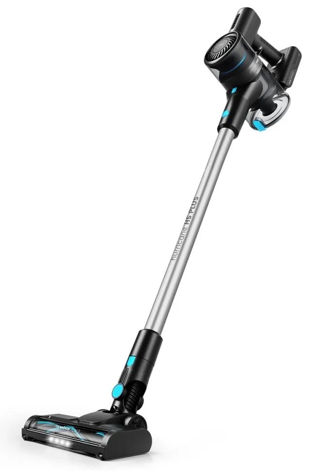 Niceboy ION Hurricane H5 Plus- Aspirapolvere a batteria 2in1 140W/2200 mAh nero