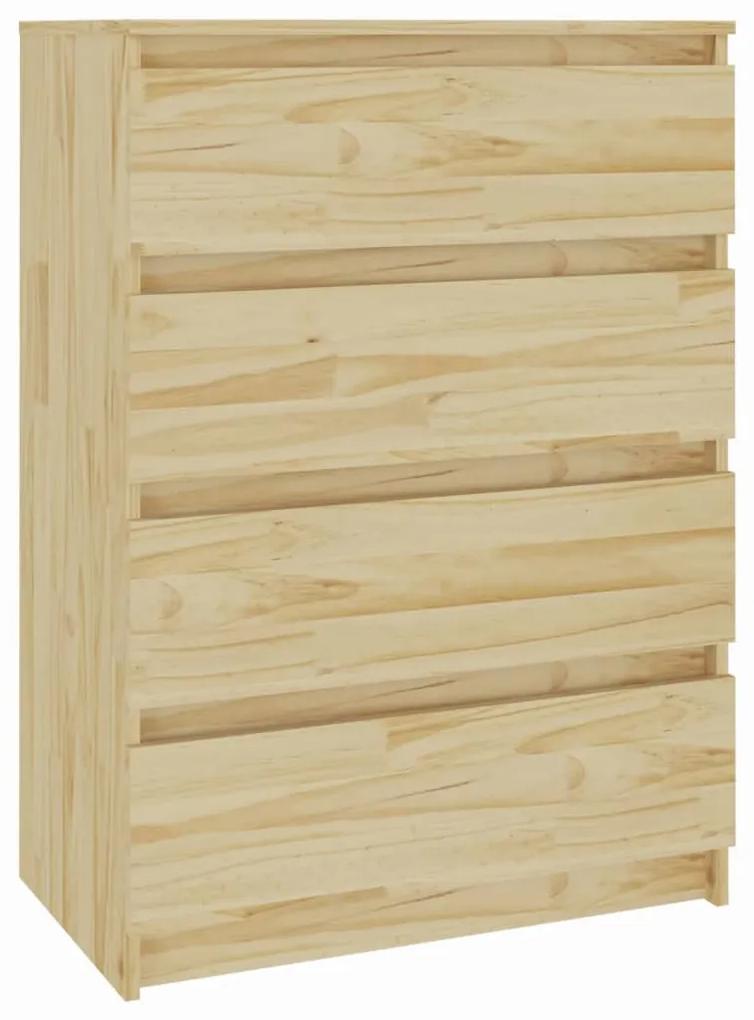 Credenza 60x36x84 cm in legno massello di pino