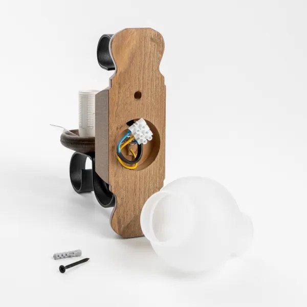 Brilagi - Applique RUSTIC 1xE14/40W/230V faggio/noce