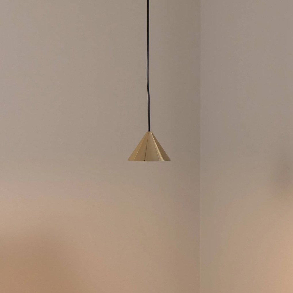 EMIBIG LIGHTING Lampada a sospensione Elit Spider color oro metallo sospensione 200 cm