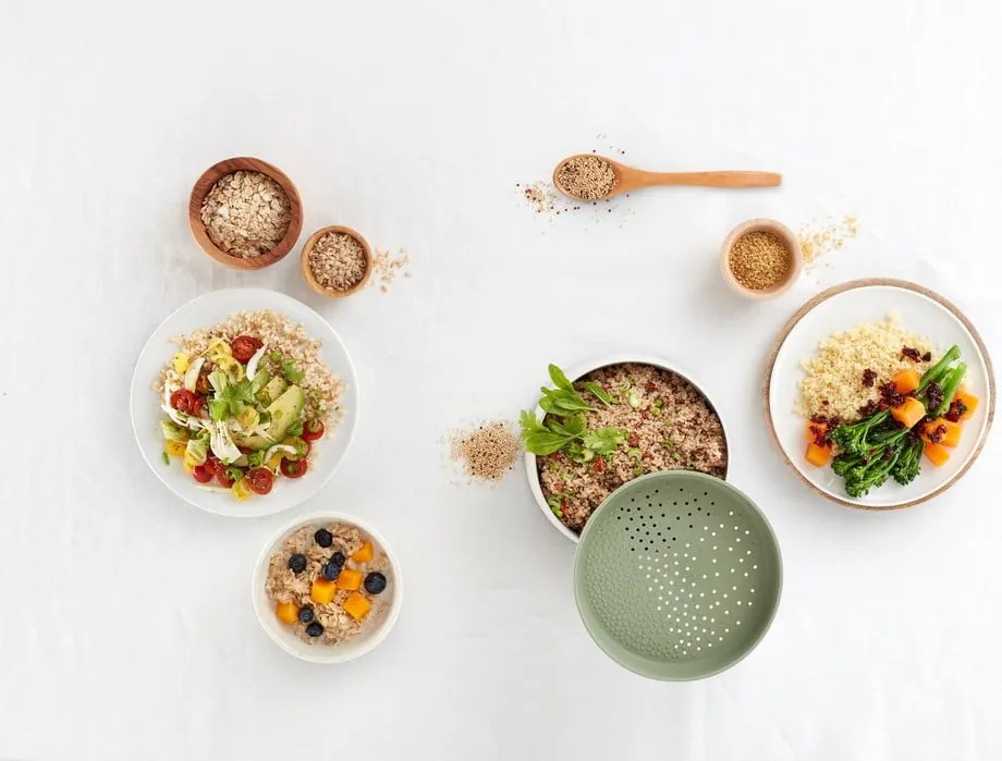 Contenitore per la cottura del riso in plastica – Lékué