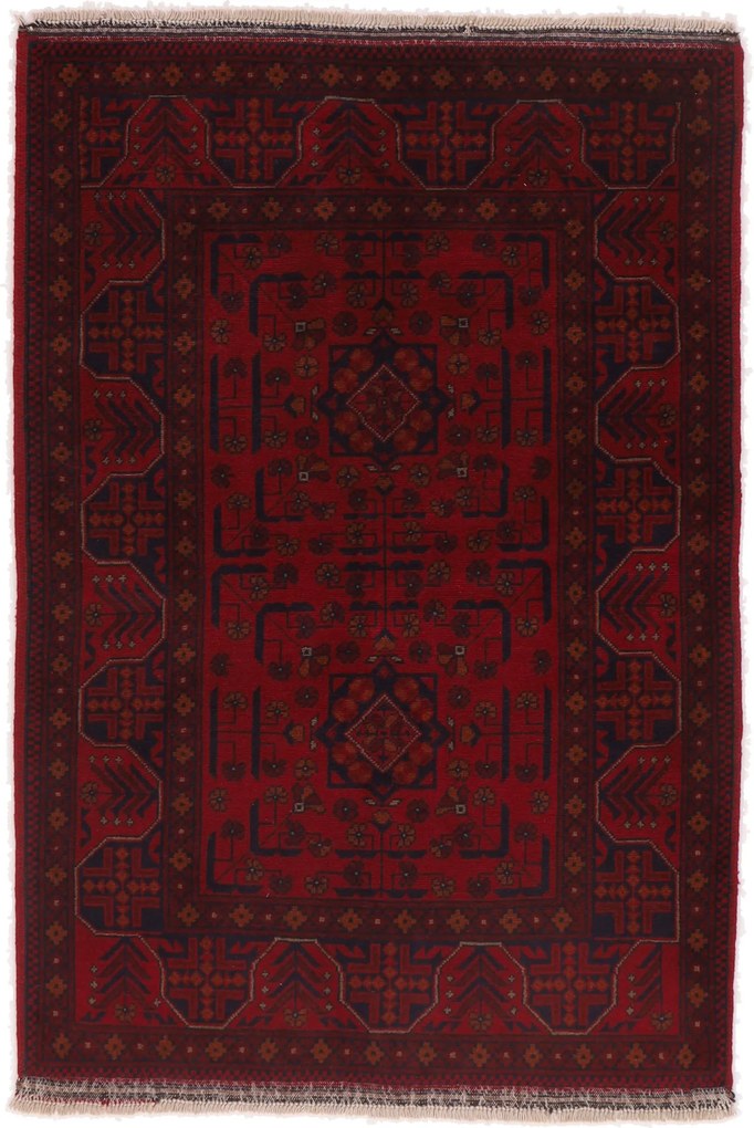 Afghan Tappeto orientale 100 x 150 (Afghanistan) Annodato A Mano