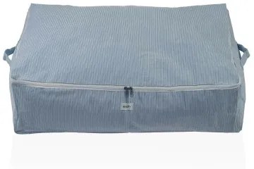 Scatole Portaoggetti Versa Corduroy 50 x 20 x 70 cm Azzurro