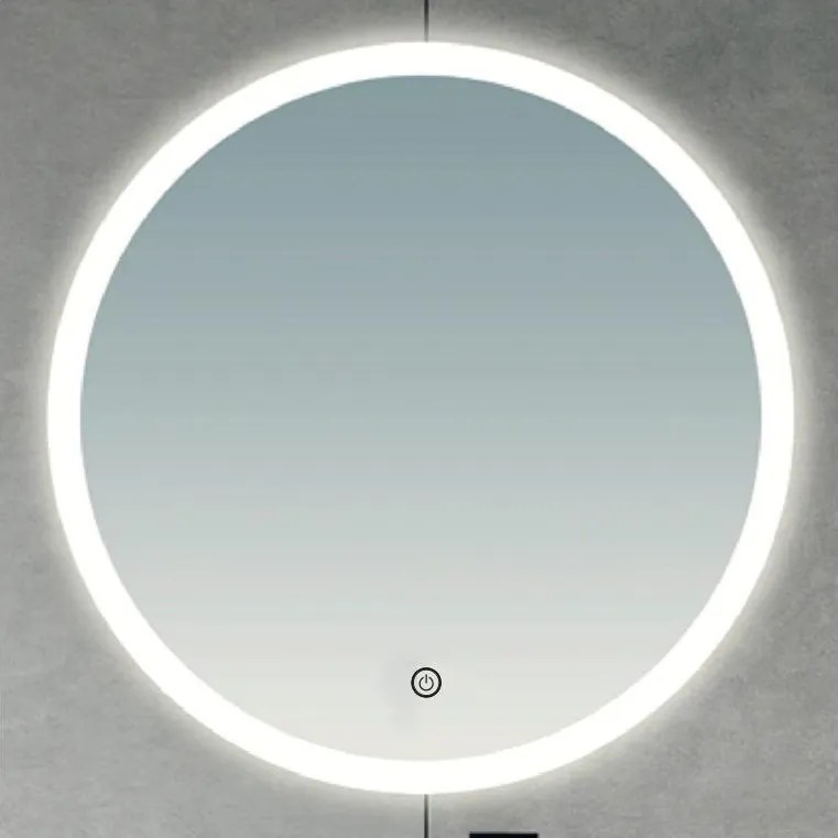 Brilagi - Specchio da bagno LED CUNEO LED/25W/230V Ø 80 cm IP44 CRI 90 dimmerabile + CCT