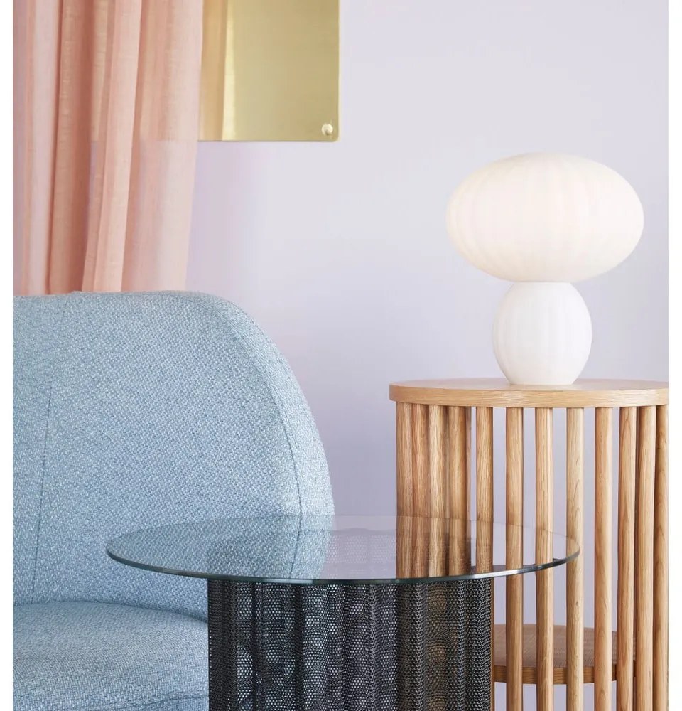 Consolle in rovere folk, ø 35 cm - Hübsch