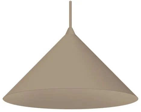 Lampadario sospeso su cavo CAPITAL 1xGX53/15W/230V Ø 46 cm taupe