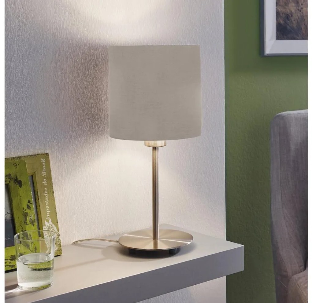 Eglo 31595 - Lampada da tavolo PASTERI 1xE27/60W/230V