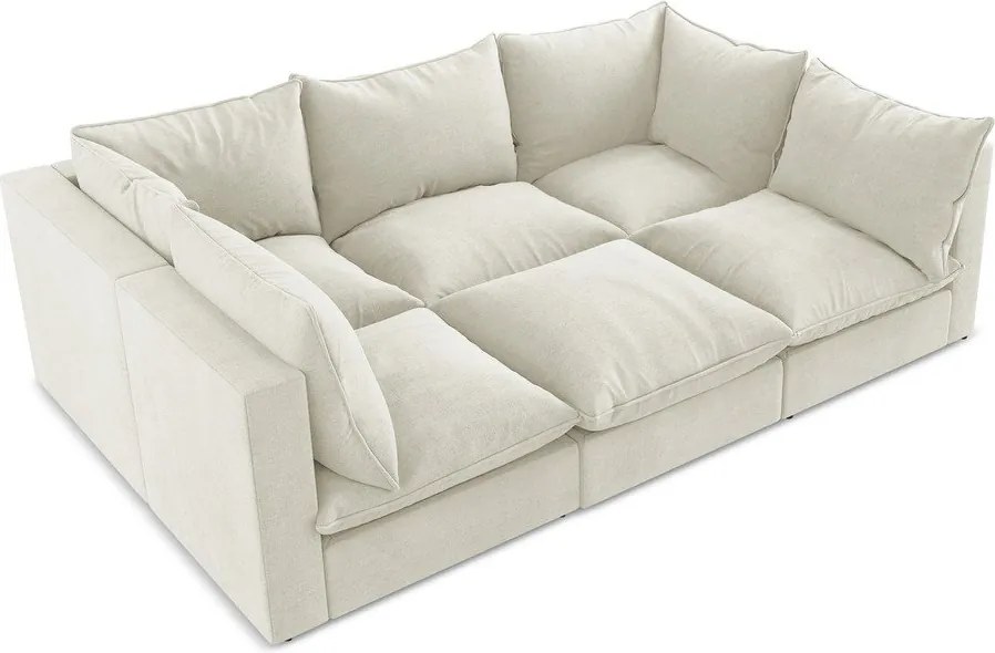 Divano beige 255 cm Manao – Makamii