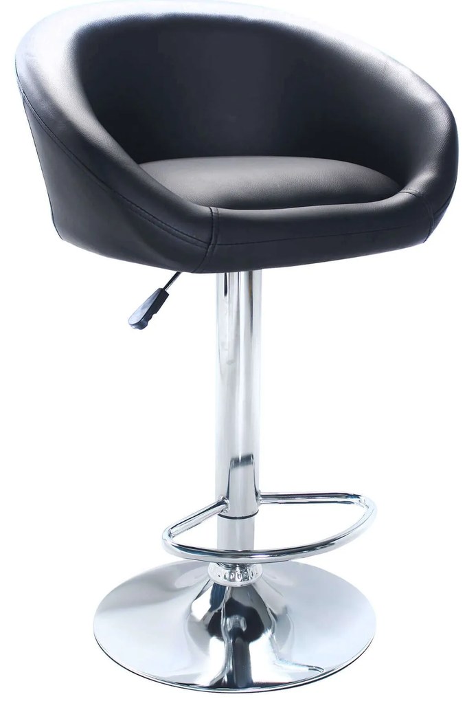 MIGUEL - sgabello alto in acciaio set da 2