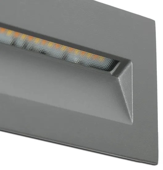 FARO 70289 - LED Lampada da incasso MANI LED/5W/230V IK07 IP65 grigio