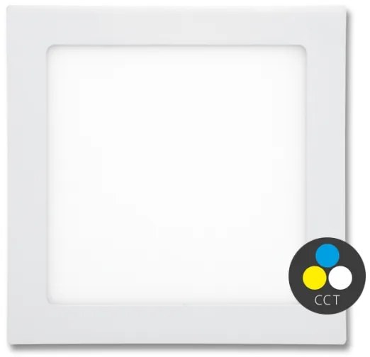 Ecolite LED-WSQ-CCT/18W/BI - Lampada LED da incasso RAFA LED/18W/230V IP44 bianco