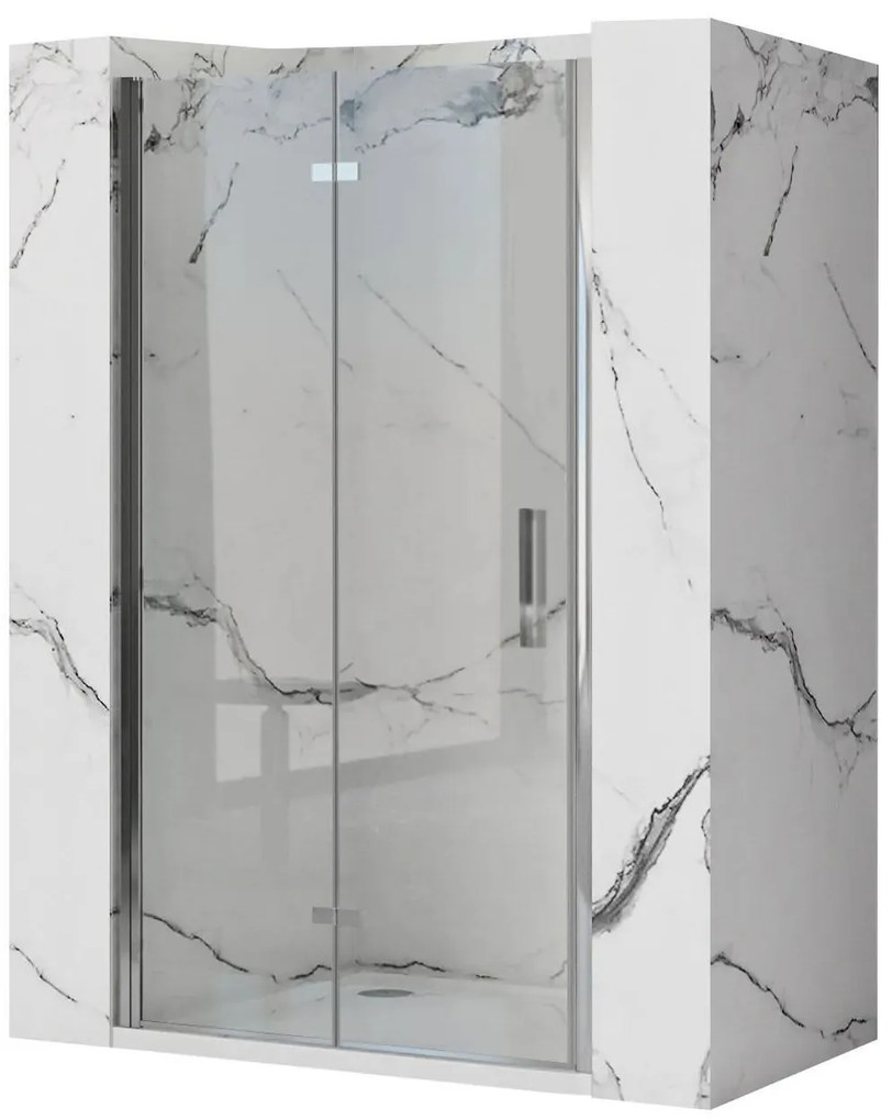 Porta doccia Rea Molier Chrome + profilo 90