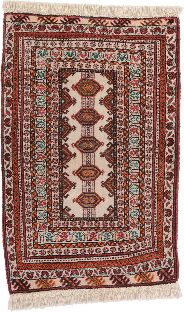 Afghan Tappeto 60x100 (Afghanistan) Annodato A Mano