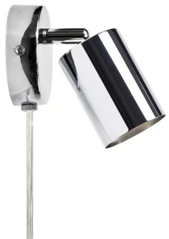 Nordlux - Faretto da parete EXPLORE 1xGU10/7W/230V cromo lucido