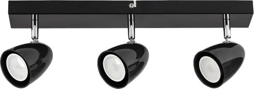 Rabalux 73019 - Faretto PERICO 3xGU10/5W/230V nero